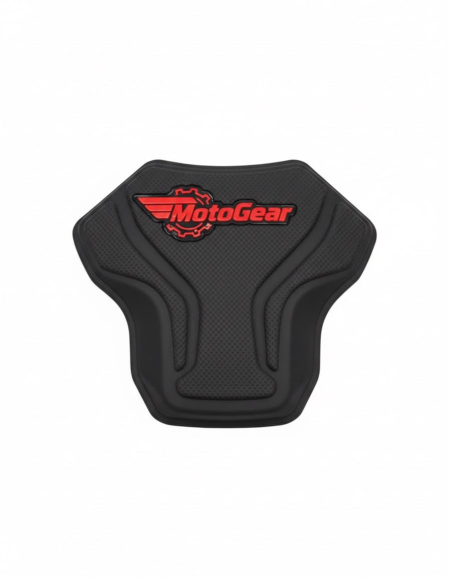 A black moulded back protector with the Bities logo